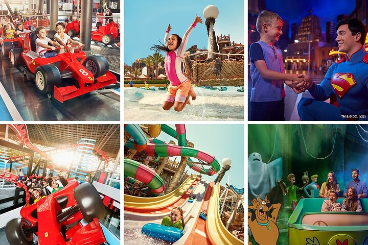 Experience unforgettable moments at Yas Island where laughter adventure and iconic characters come together for family fun across exciting rides water splashes and interactive attractions.